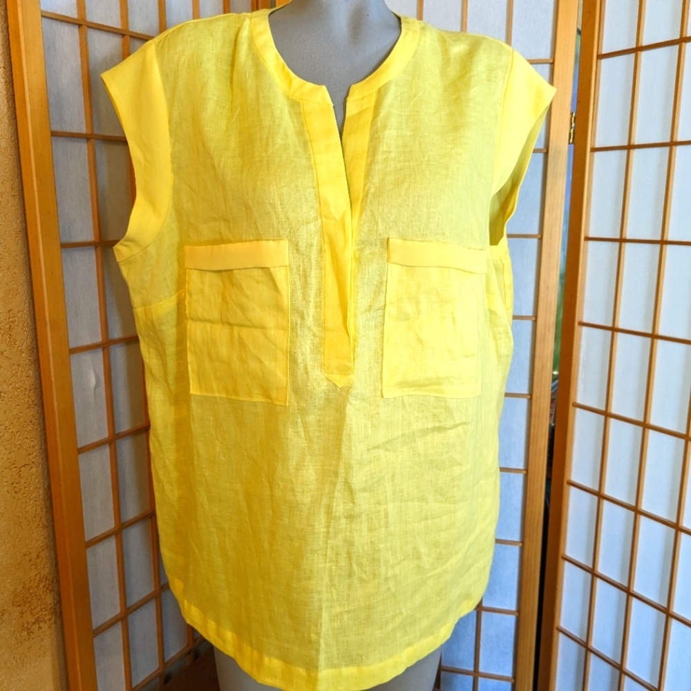 🆕 Violeta, yellow top, NWTs, sz 18